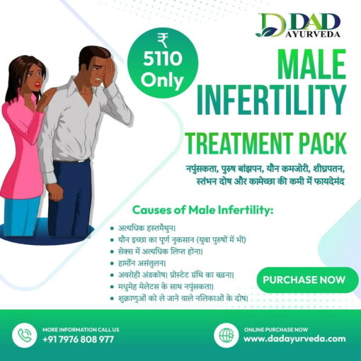 Male Infertility Treatment Pack