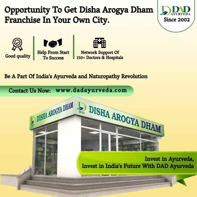 Become A Franchise in India with DAD Ayurveda Clinic