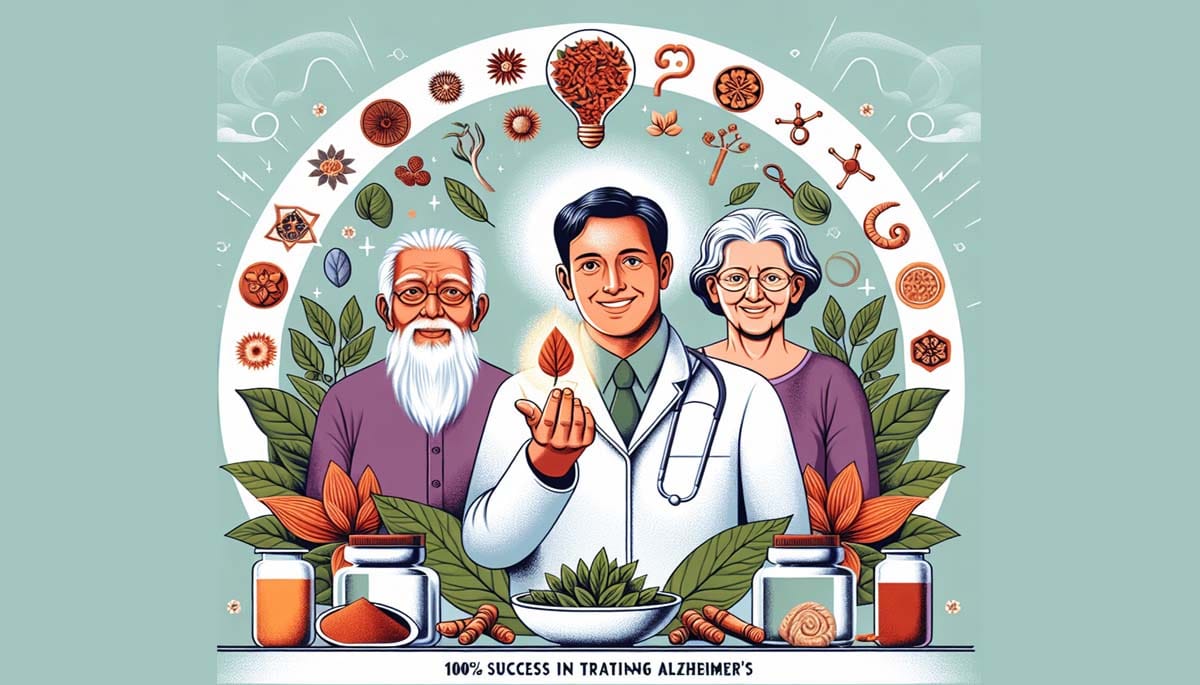 DAD Ayurveda Alzheimer's is 100% successfully treated by Ayurveda and Naturopathy