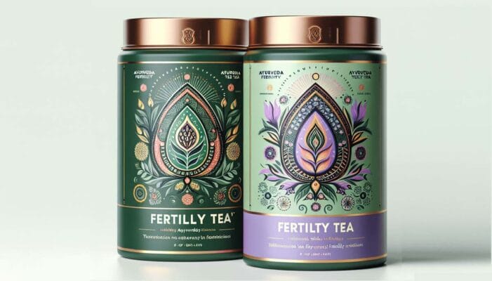 Fertility Tea-1and Fertility Tea-2