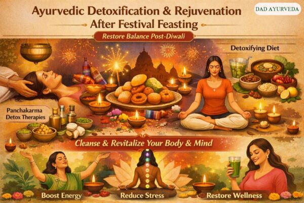 Ayurvedic Detoxification & Rejuvenation After Festival Feasting Restore Balance Post-Diwali
