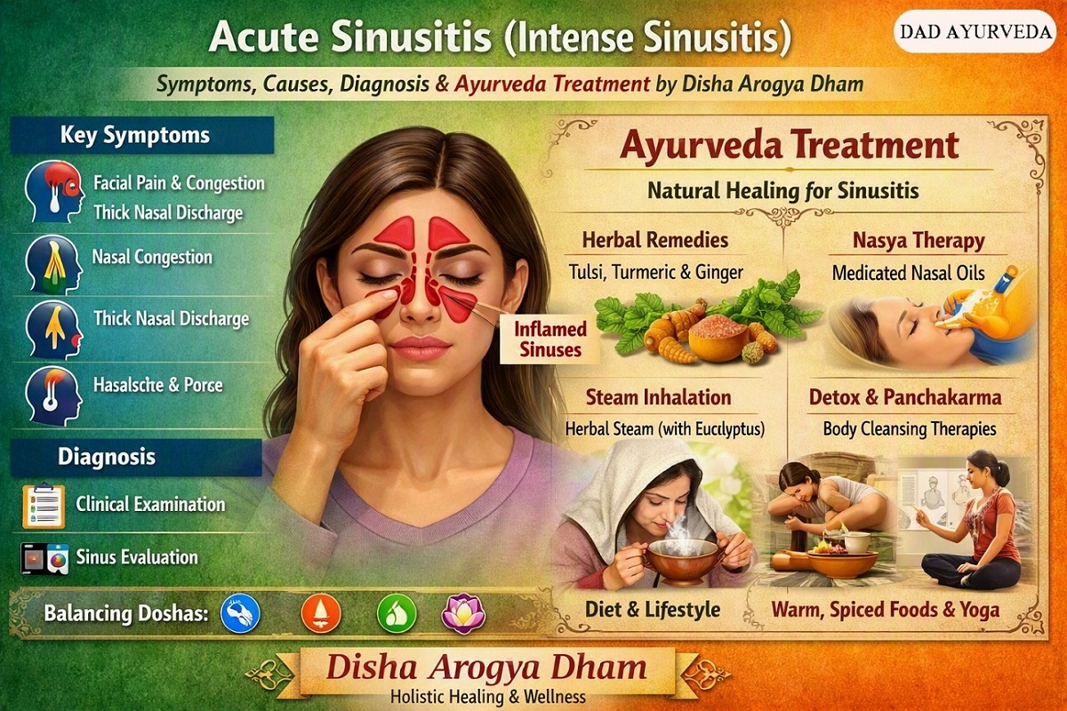 Acute Sinusitis (Intense Sinusitis)