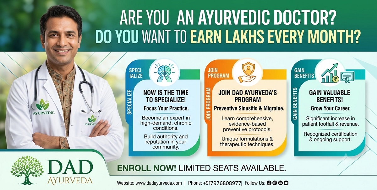 Are you an Ayurvedic doctor?