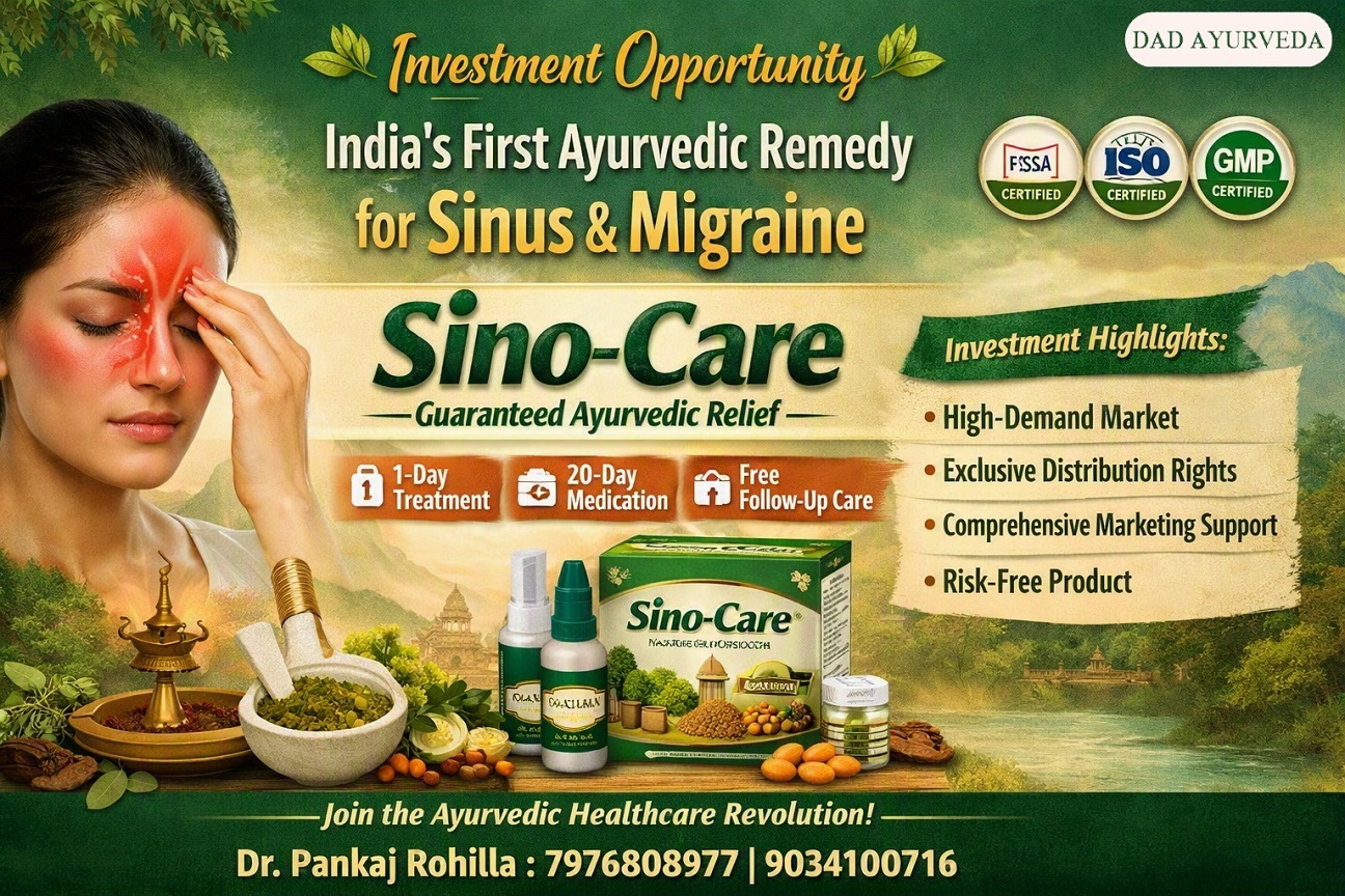 Invest in Sino‑Care — Ayurvedic Relief Revolution