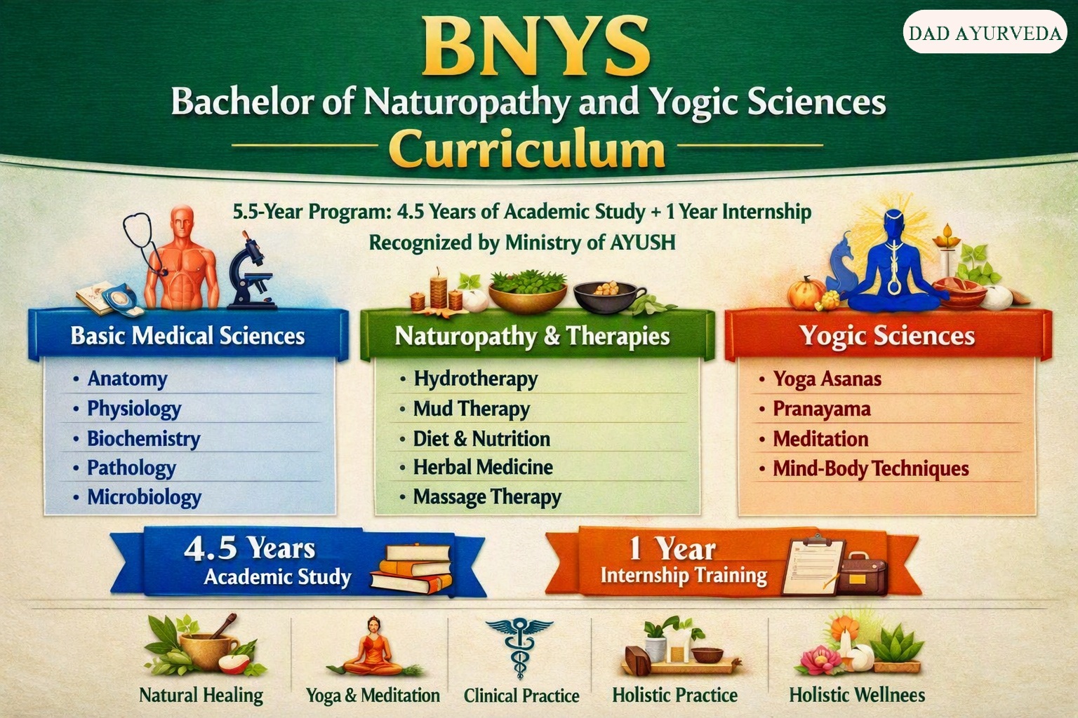 Bachelor of Naturopathy and Yogic Sciences