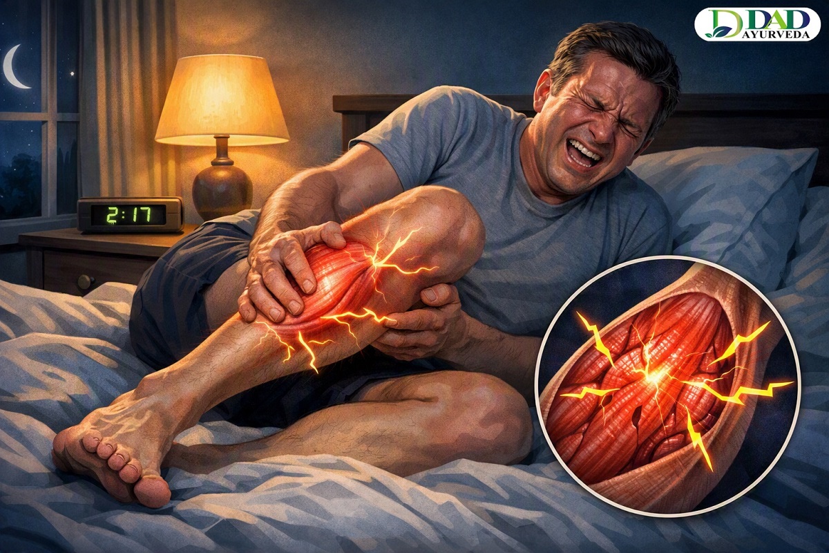 Night leg cramps (nocturnal leg cramps) are sudden, involuntary, and often painful contractions of leg muscles—most commonly the calf—that typically occur during sleep or rest.