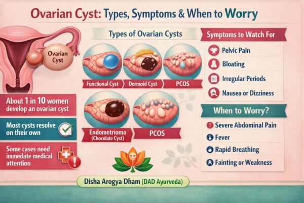 Ovarian Cyst Types, Symptoms, and When to Worry