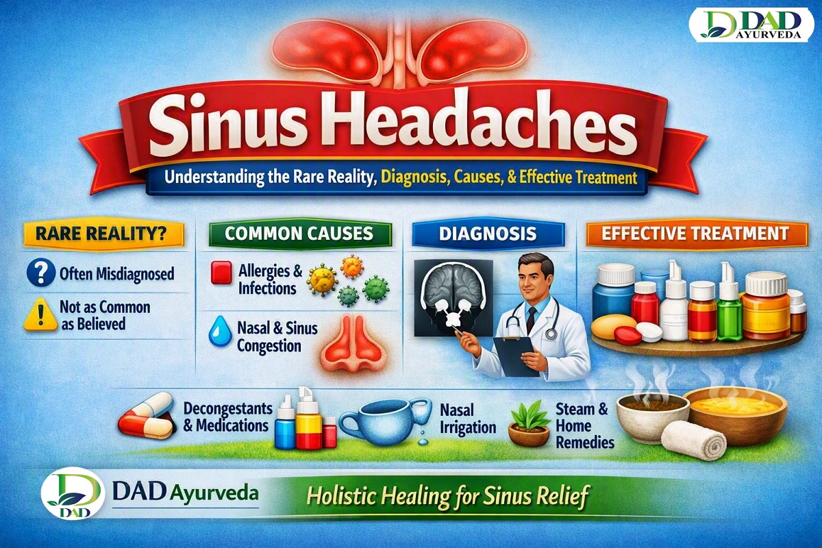 Sinus Headaches: Understanding the Rare Reality, Diagnosis, Causes, and Effective Treatment