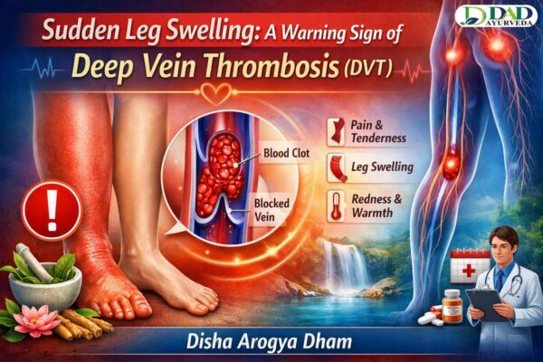 Sudden Leg Swelling: A Warning Sign of Deep Vein Thrombosis (DVT)