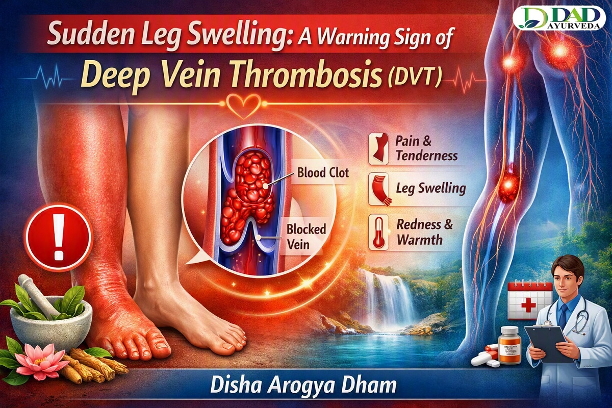 Sudden Leg Swelling: A Warning Sign of Deep Vein Thrombosis (DVT)