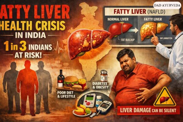 फैटी लिवर (NAFLD) बन रहा है भारत की नई हेल्थ इमरजेंसी – हर तीसरे भारतीय को खतरा